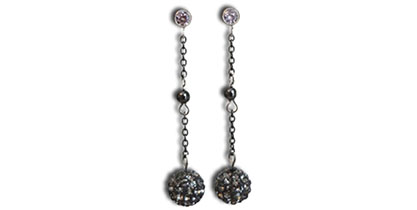 Kate Middleton Jewelry : Bubble Stiletto Earring
